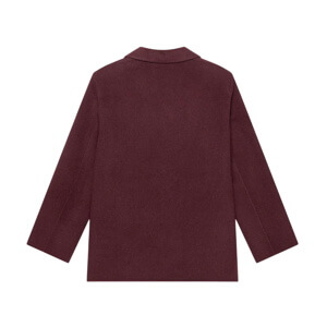 Mint Velvet Burgundy Wool Blend Hand Finished Blazer
